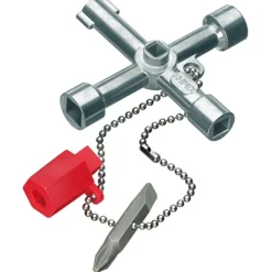 Sähkökaappiavain Knipex ruuvauskärjin