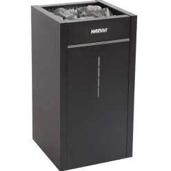 Sähkökiuas Harvia Virta Combi HL70SA, 6.8kW, 5-10m³, automaattitäyttö, erillinen ohjaus, musta