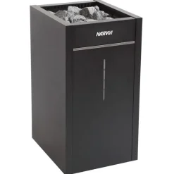 Sähkökiuas Harvia Virta Combi HL110S, 10.8kW, 9-18m³, manuaalitäyttö, erillinen ohjaus, musta