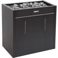Sähkökiuas Harvia Virta Pro Combi HL160SA, 15.8kW, 16-25m³, automaattitäyttö, erillinen ohjaus, musta