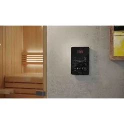 Sähkökiuas Helo Rocher 70 Pure, 6.8kW, 5-9m³, erillinen ohjaus