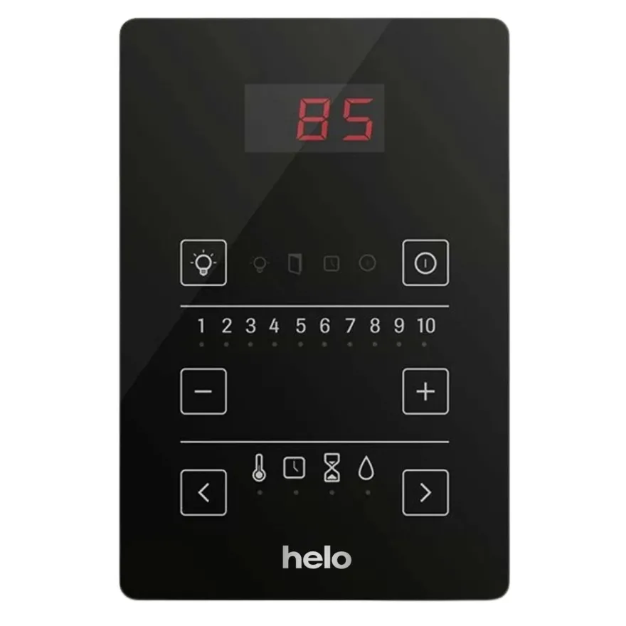 Sähkökiuas Helo Rocher 105 Pure, 10.5kW, 9-15m³, erillinen ohjaus