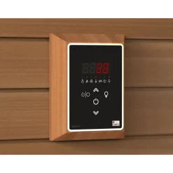 Sähkökiuas SAWO Aries Wall Black Ni2, 7.5kW, 8-12m³, erillinen ohjaus