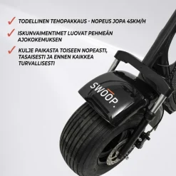 Sähköskootteri Swoop Kruiser Turbo, 2000W, 18x9.5"