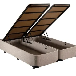 Säilytyssängyn runko Linento Furniture Luna, beige, eri kokoja