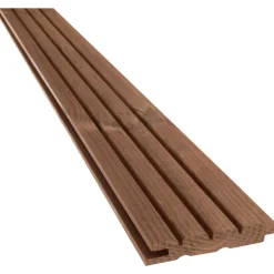 Sisustus-/saunapaneeli Karava Kallio 3-valeura 15x90x4200mm, lämpökäsitelty mänty