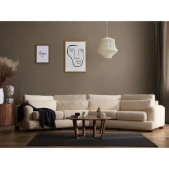 Sohva Linento Furniture River 4-istuttava vasenkätinen eri värejä