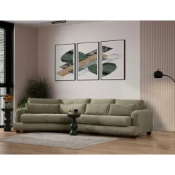 Sohva Linento Furniture River 4-istuttava vasenkätinen eri värejä