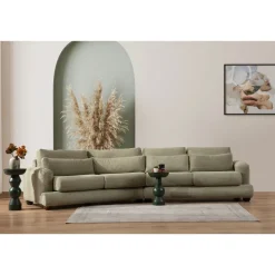 Sohva Linento Furniture River 4-istuttava vasenkätinen eri värejä
