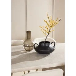Soikea ruokailuryhmä Venture Home, 200x100cm beige Narvik-pöytä + 6 beigeä Lilja-tuolia