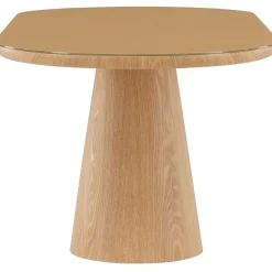 Soikea ruokapöytä Venture Home Castor, 200x90cm, ruskea