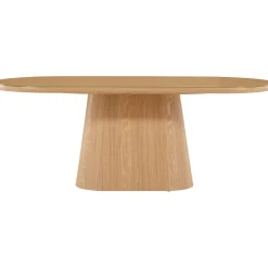 Soikea ruokapöytä Venture Home Castor, 200x90cm, ruskea