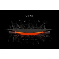 Säteilylämmitin Veito Manta, 2500W, IP55, musta/hopea