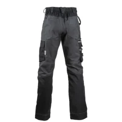 Stretch-housut Dimex 60602, musta/harmaa