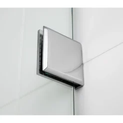 Suihkuovi Vihtan Elegance 21, mittatilaus, kirkas lasi, kromi