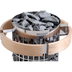 Suojakaide Harvia HPC6, Cilindro Pro 10/13.5kW-kiukaalle, lämpökäsitelty koivu