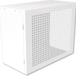 Suojakotelo ilmalämpöpumpulle Arctic Design, 110×55×90 cm valkoinen