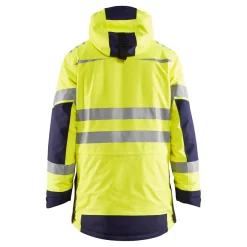 Talviparka Blåkläder 4469 Evolution Highvis, huomiokeltainen/sininen