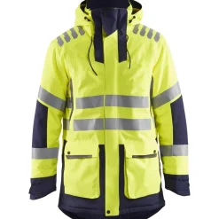 Talviparka Blåkläder 4469 Evolution Highvis, huomiokeltainen/sininen