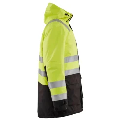 Talviparka Blåkläder 4495 Highvis, huomiokeltainen/musta