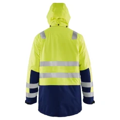 Talviparka Blåkläder 4495 Highvis, huomiokeltainen/sininen