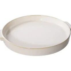 Tarjotin House Nordic Tray, ø37x 4.5cm, keramiikka, valkoinen
