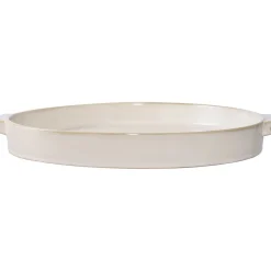 Tarjotin House Nordic Tray, ø37x 4.5cm, keramiikka, valkoinen