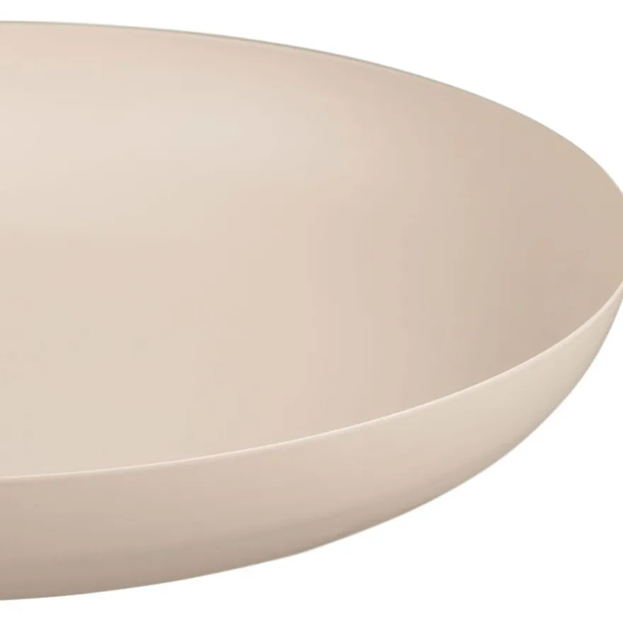 Tarjotin House Nordic, ø30x4cm, beige metalli