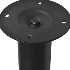 Teleskooppiset pöydänjalat 4 kpl musta 710 mm-1100 mm, Verkkokaupan poistotuote