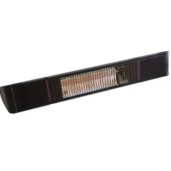 Terassilämmitin HEAT1 Eco High-line, 660-2000W, BT, kaiuttimet, kaukosäädin, musta