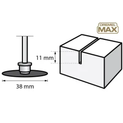 Timanttikatkaisulaikka Dremel Max EZ SpeedClic SC545DM