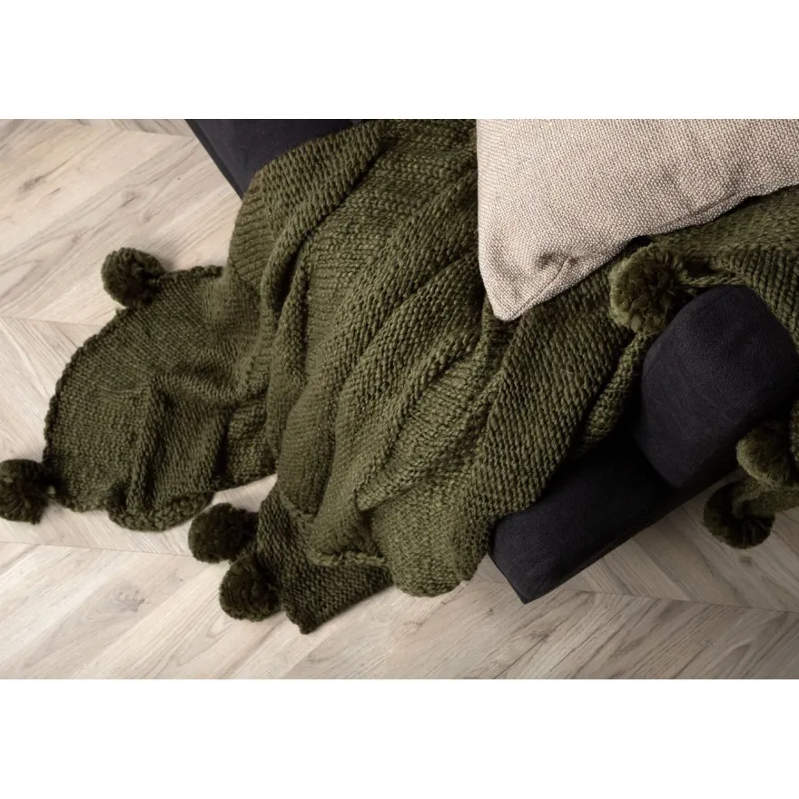 Torkkupeitto Venture Home Anny, 130x170cm, vihreä