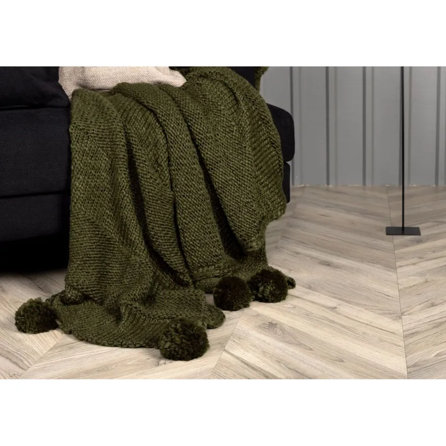 Torkkupeitto Venture Home Anny, 130x170cm, vihreä