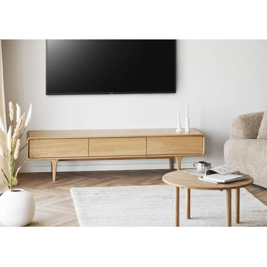 TV-taso House Nordic Darwin, 180x45x45cm, tammi
