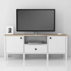 TV-taso Linento Furniture FRN-10057, valkoinen