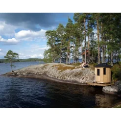 Tynnyrisauna SpaDealers pystymalli Ø180cm lämpöpuu