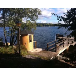 Tynnyrisauna SpaDealers pystymalli Ø180cm lämpöpuu