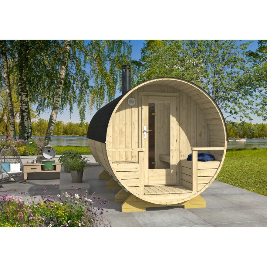 Tynnyrisauna Tene Kemi 8.4m²