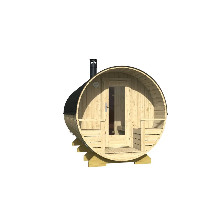 Tynnyrisauna Tene Kemi 8.4m²