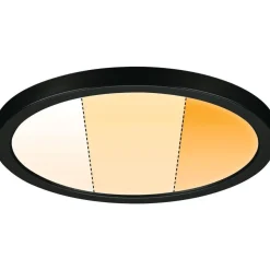 Upotettava LED-paneeli Paulmann VariFit Areo, IP44, Ø17.5cm, 13W, säädettävä värilämpötila, eri värejä