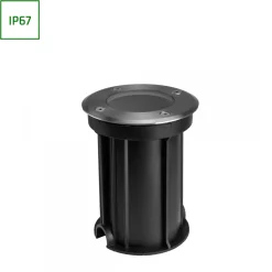 Uppovalaisin Spectrum Lukka Connect GU10 IP67 Ø108x140mm harmaa