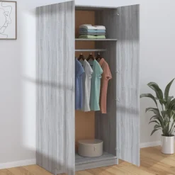 Vaatekaappi 80cm, eri värejä