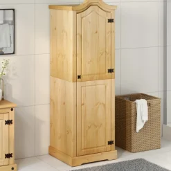 Vaatekaappi Corona 55x52x170 cm täysi mänty (02764)