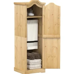 Vaatekaappi Corona 55x52x170 cm täysi mänty (02764)