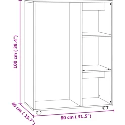 Vaatkaappi 80cm, eri värejä