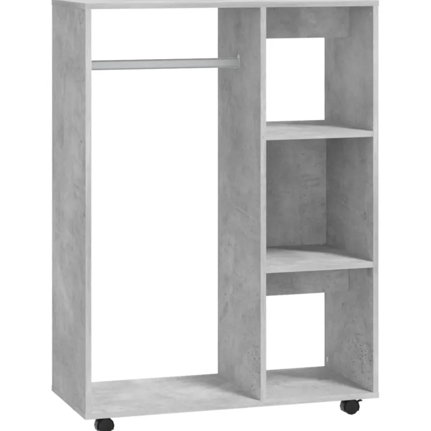 Vaatkaappi 80cm, eri värejä