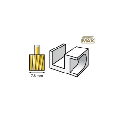 Veistoterä Dremel Max 115DM, 7.8mm, 2kpl