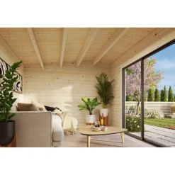 Vierasmaja Palmako Ines, sis. tuplalasilla liukuovet 13,7 m² FR44-5032-4