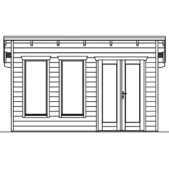 Vierasmaja Skan Holz Ostende 3, 12m²
