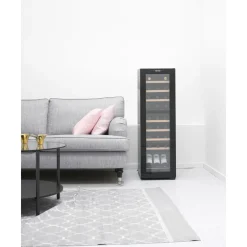 Viinikaappi Cavin Northern Collection 27, 34.5cm, 2 lämpötila-aluetta, vapaasti seisova, musta